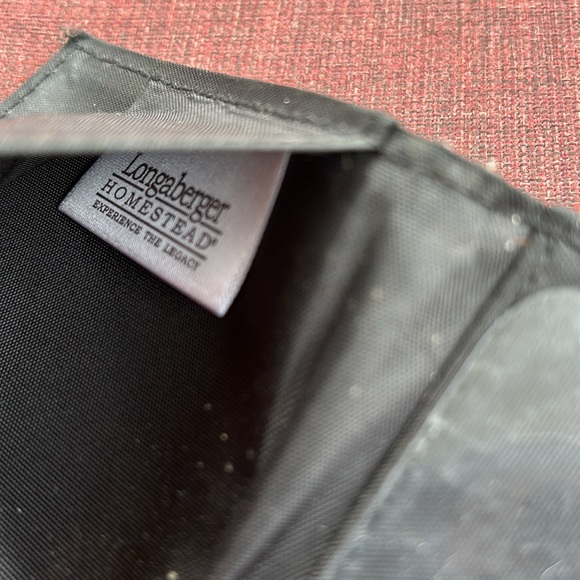 Longaberger Homestead Checkbook Cover Wallet - Picture 7 of 8